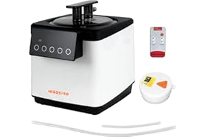 HIGOSPRO 2.6L Touchscreen Portable Sauna Generator for Sauna, 1000W Home SPA Fumigation Steam Machine, 60 Mins Timer Display and Remote Control