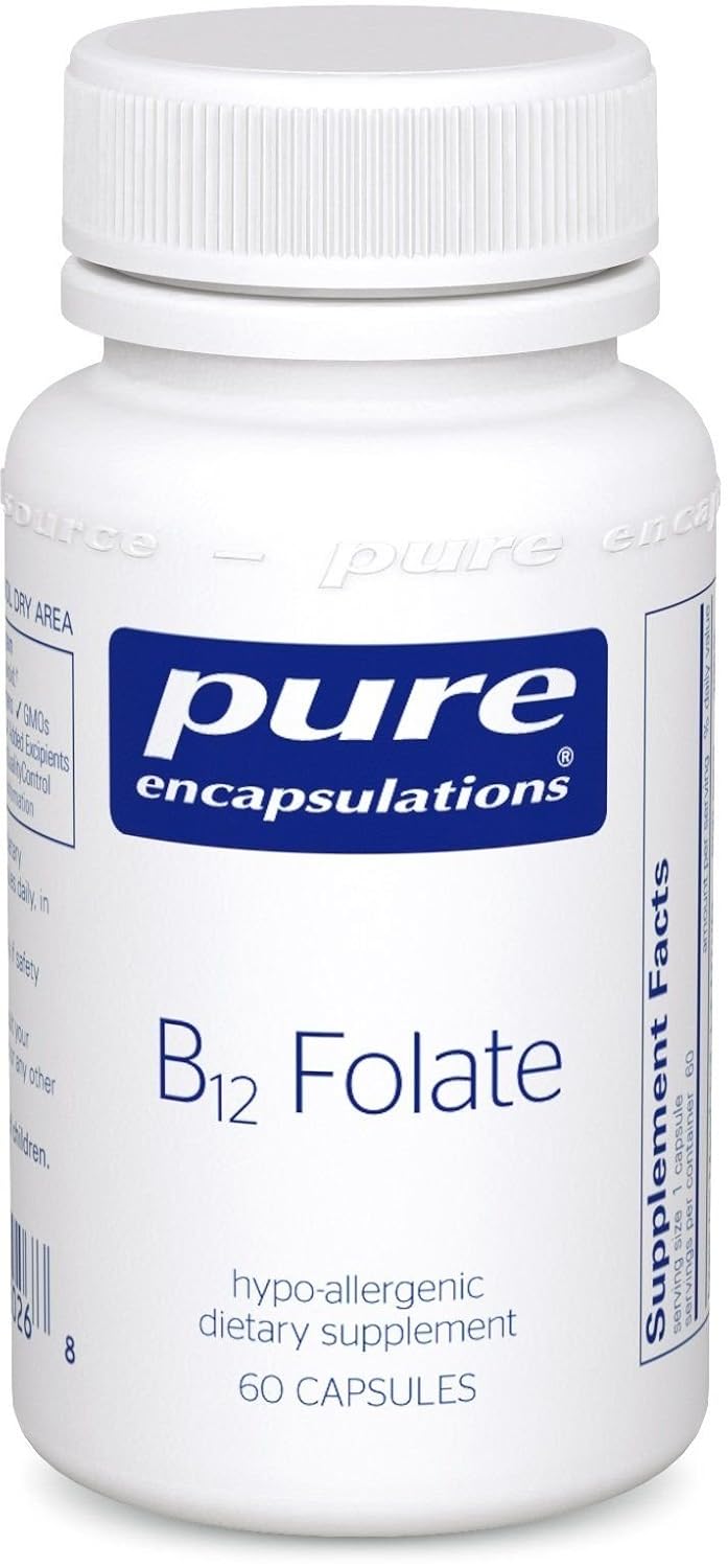 Buy Pure Encapsulations B12 Folate Activated Vitamin B12 and Folate
