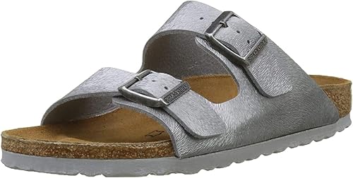 grey birkenstock sandals