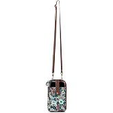 Sakroots N/S Smartphone Crossbody - Women's Cellphone Bag &amp; Wallet For Everyday - Convertible Wristlet With Zipper