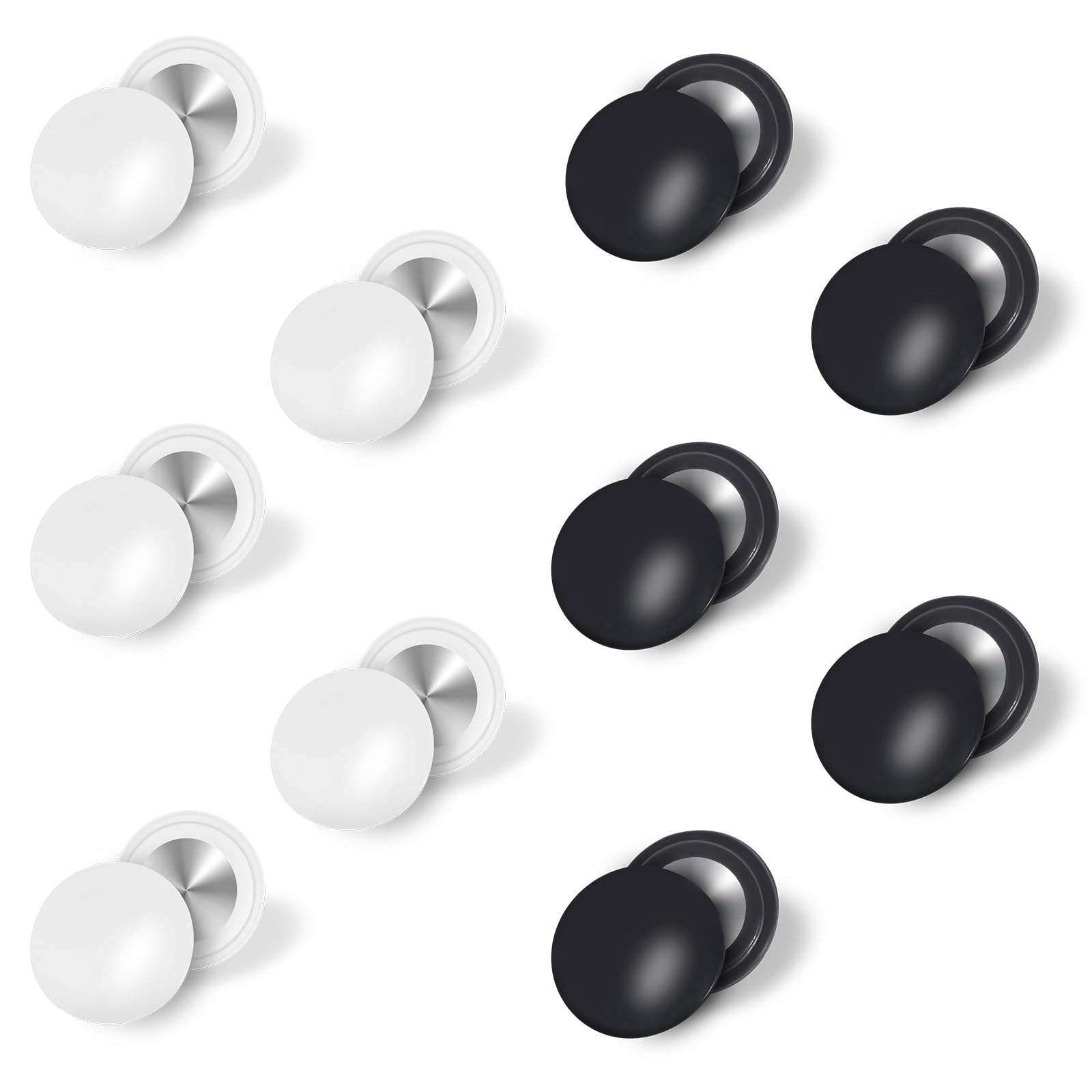 YGKYMVW 10Pcs Marathon Race Number Magnetic Race Bib Holders Running Fix Clips Number Belt Cloth Buckle Running Bib Clips Start Number Holder Running Bib Clips for Triathlon Run Cycling