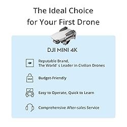 DJI Mini 4K Fly More Combo, Drone with 4K UHD