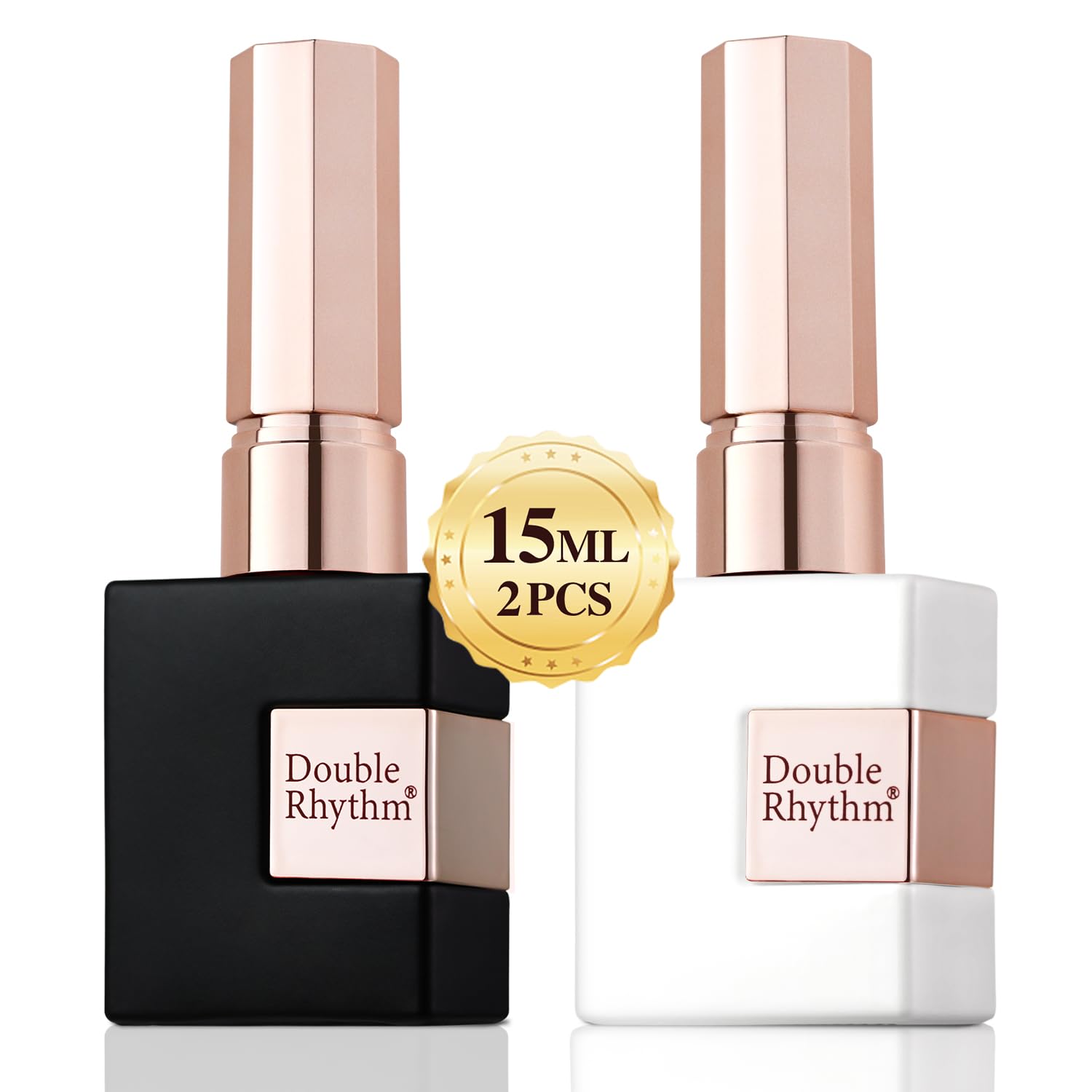 Photo 1 of 2 Pcs 15ml UV Gel Polish Set Pure White And Black Color Gel Nail Polish Kit Nail Art Salon DIY (2-A1015+A1093)
***STOCK PHOTO FOR REFERENCE ONLY***