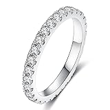 IMOLOVE Lab Grown Diamond Wedding Bands for