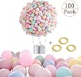 100 Stück Latex-Luftballons In Pastellfarben – Mix Für Hochzeit, Geburtstag & Babyparty, Heliumtauglich & Vielseitig Dekorierbar