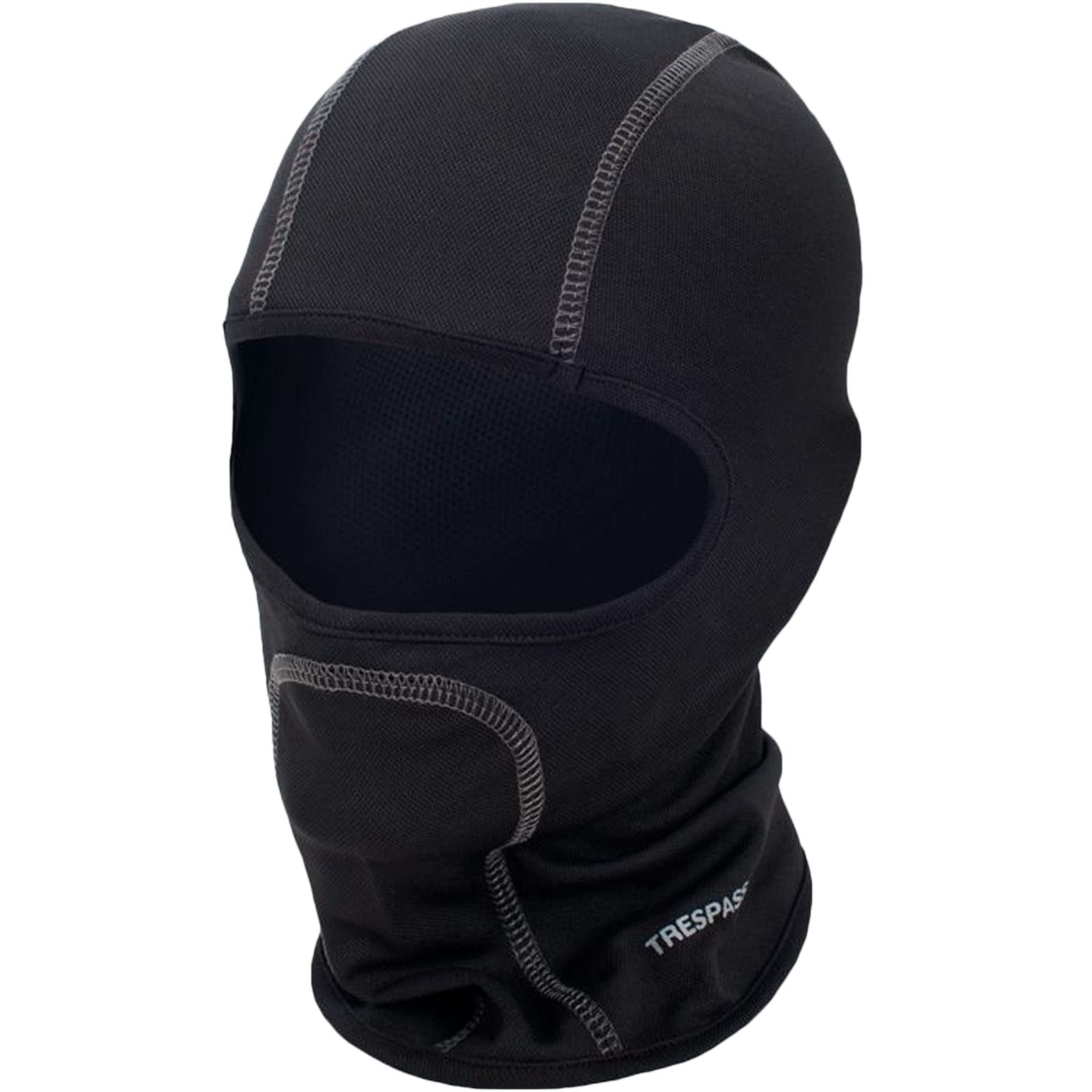 Trespass Moulder Kids Black Balaclava Lightweight Breathable Face Mask