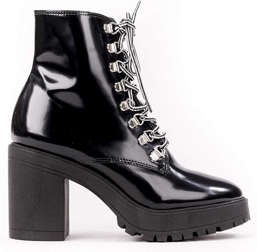 coturno verniz ou fosco