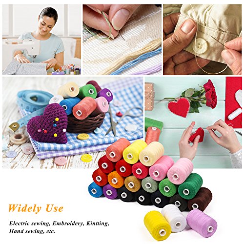 5 HAITRAL+Cotton+Sewing+Thread+Sets