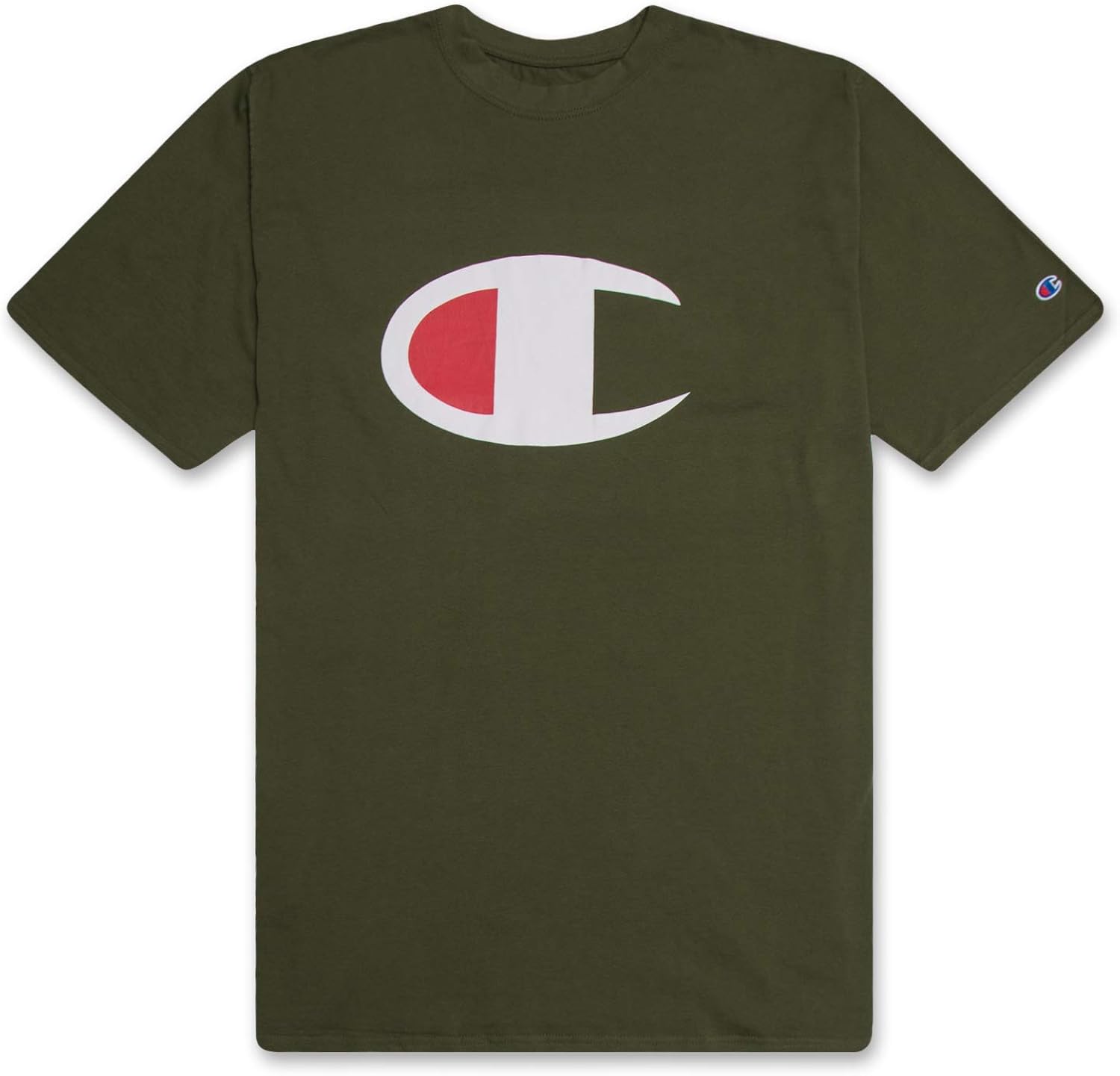 Champion Mens Shirt Big and Tall Mens T Shirts Active Crewneck T Shirt