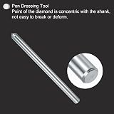 sourcing map 2pcs Diamond Dresser 3/8"x6" Tapered Point Grinding Wheel Pen Tool view 4