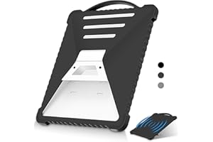 Mydrissu for Starlink Mini Protective Case, Liquid Silicone Cover for Starlink Mini Satellite Dish Antenna Full Protector Sleeve Shell Accessories, Portable Shock Resistant, Anti-Drop (Dark Grey)