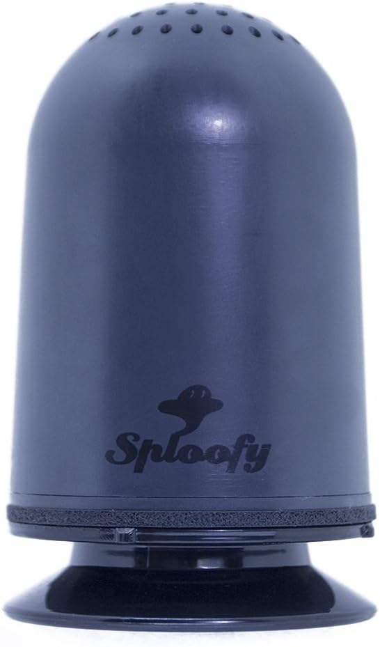 Sploofy Personal Smoke Air Filter - Reduce Smoke and Odor Indoors (Green) (Graphite)