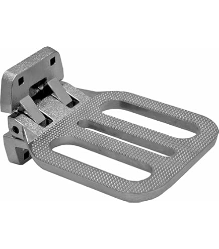 CNRAYT Galvanized Steel Folding Safety Step And Handle 2 Pack Multi-Purpose Step And - View #2