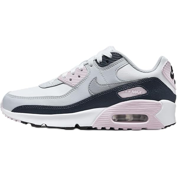 Amazon.com | Nike Air Max 90 Big Kids' Shoes (HF6358-104, White