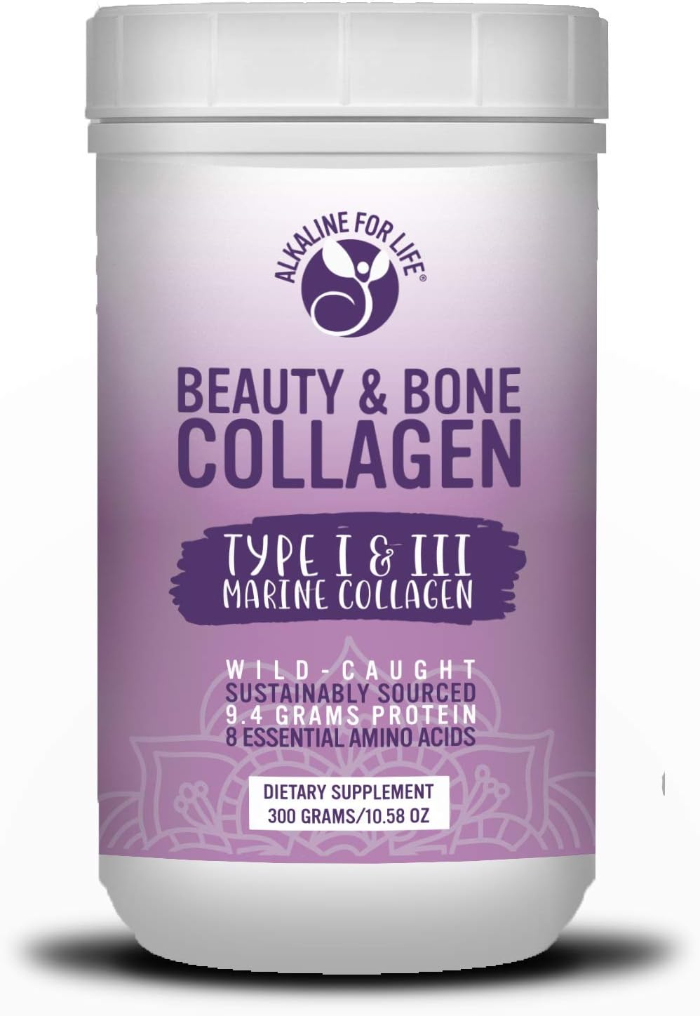 Beauty & Bone Marine Collagen | 8 Essential Amino Acids | 9 Grams Protein | 30 Day Supply