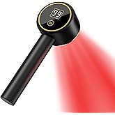 UTK Red Light Therapy for Body Pain Relief, 470:660:850:940nm Wavelengths Red Lights, Handheld Infrared Light Therapy Wand, Infrared Therapy for Joints, Muscle Recovery