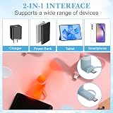 UKCOCO 5pcs Portable USB Type C Mini Phone Fan - Random Color Smartphone Cooler view 4