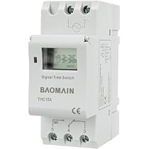 30A AC 220V Programmable Timer Switch With Battery Backup Dc Digital ...