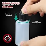 Reyshin 10 Pack 50ml Plastic Dropper Bottles with Funnels and Cup view 3