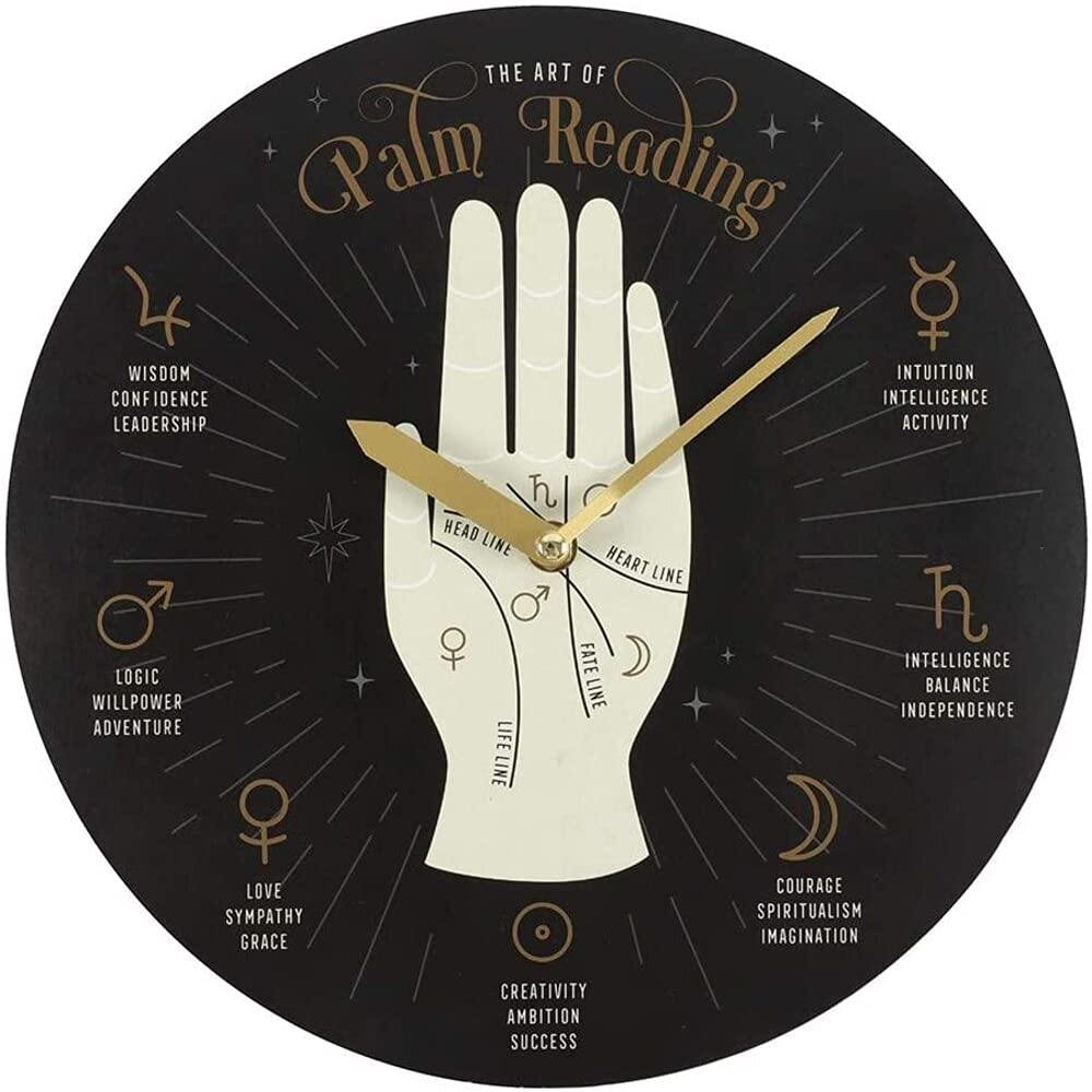 Clock | Palm Reading | MDF | 1pc. 384g