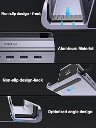 Kobilar Steam Deck 6 in 1 Docking Station Legion