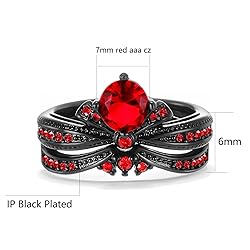 Ringcrown Couple Rings Matching Ring Black Crown