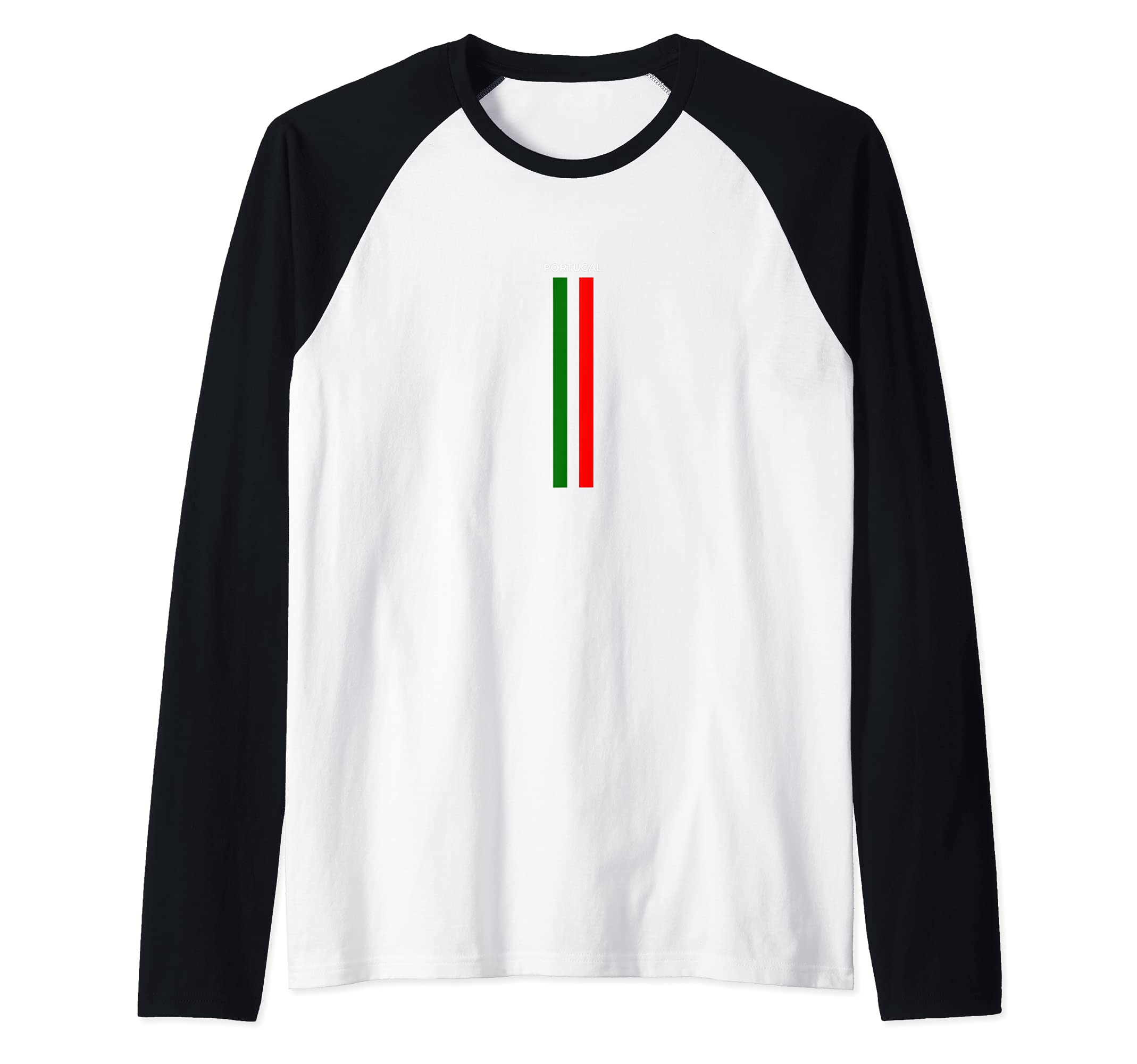 Flag Portugal Raglan Baseball Tee
