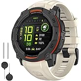 OVERSTEP Watch Band Compatible with Garmin Instinct 3 Solar/Amoled 45mm 22mm Silicone Replacement Strap for Instinct 3 Smartwatches