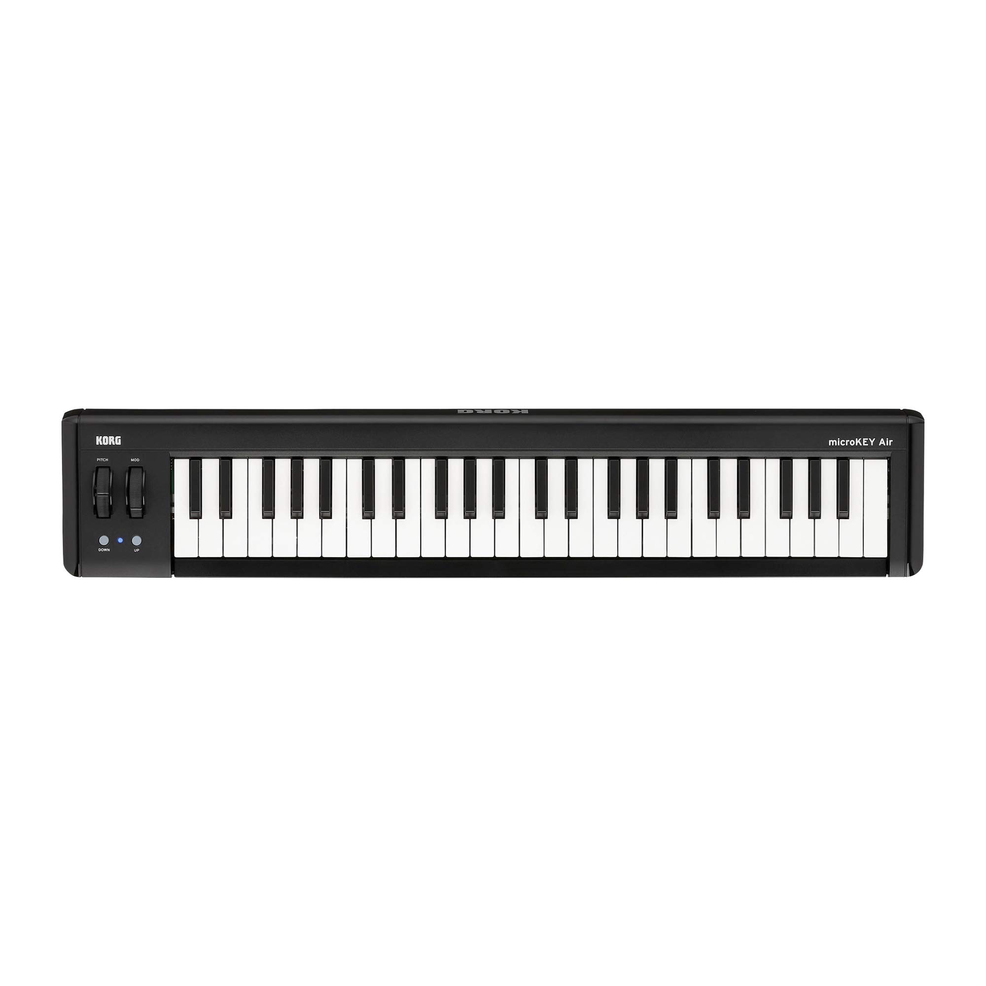 Korg - microKEY2-49AIR Bluetooth Wireless + USB MIDI Controller - 49 Key - Black