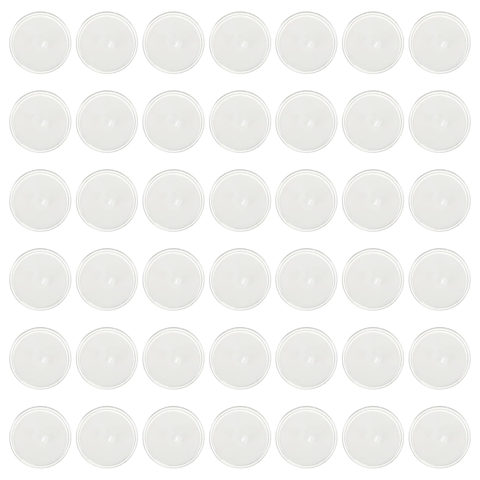 Photo 1 of Cabilock 50Pcs Adhesive Ceiling Hook, 2cm Traceless Disc Hooks Punch Small for Light Fixture Flagpole Poster Hanging Ornament