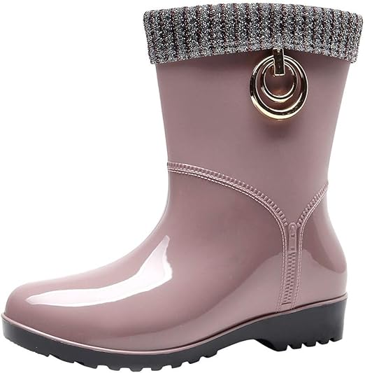 wide calf rain boots amazon