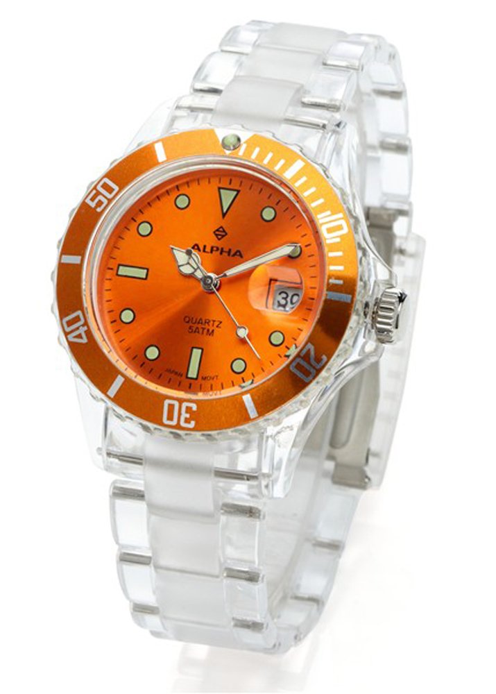 Alpha Saphir Women's Quartz Watch 249H with Rubber Strap