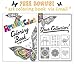 Amzing Colors Glitter Metallic Pastel and Neon Coloring Pens Set with Drawing ebook (Pack of 24)