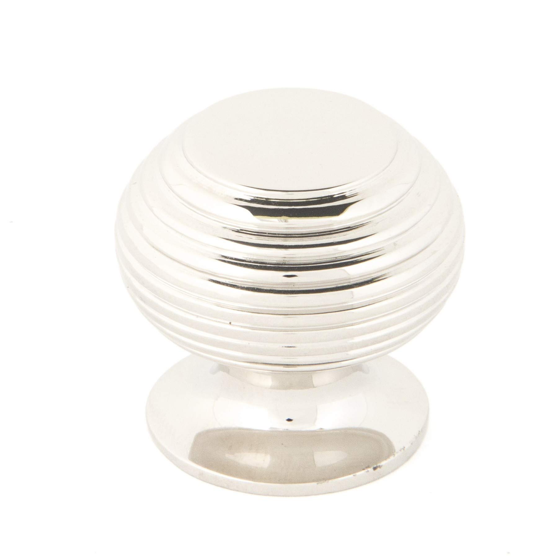 From the Anvil Polished Nickel Beehive Cabinet Knob 30mm