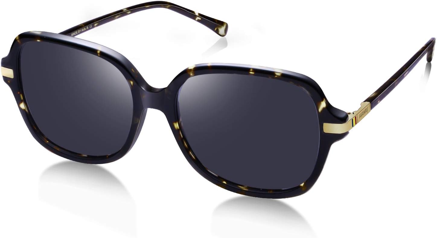 Oversized Sunglasses for Women Polarised Modern Ladies Eyewear for Driving Golf Fishing Outdoors