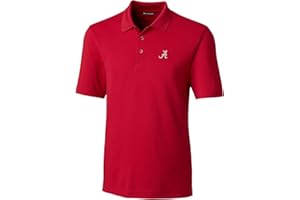 Cutter & Buck NCAA Mens Short Sleeve Solid Forge Polo