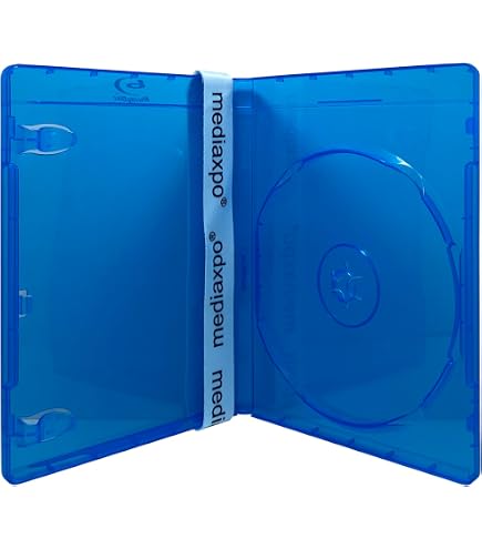 Amazon.com: (25) Blue Blu-Ray Cases - 1 Disc Capacity DVD Boxes