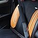 Back Seat Protector Kick Mat , 2 Pack Backseat Protector Seat Covers for Your Car, SUV, Minivan or Truck Seats - Vehicle Back Seat Kids Accessories Automotive Interior Protectors