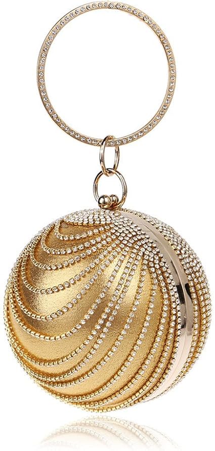 spherical clutch bag