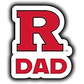 Rutgers Scarlet Knights 4-Inch Proud Dad Die Cut Decal Officially Licensed Collegiate Product