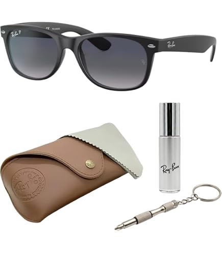 Amazon.com: Ray-Ban RB2132 New Wayfarer Square Sunglasses, Yellow