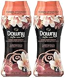 Downy Infusions In-Wash Scent Booster Amber Blossom 9.7 Ounce (275 Gram) Pack of 2 Bottles
