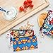 Bumkins Reusable Snack Bags, for Kids School Lunch and for Adults Portion, Washable Fabric, Waterproof Cloth Zip Bag, Supplies Travel Pouch, Food-Safe, 2-pk Superman DC Comics
