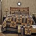 VHC Brands Teton Star Primitive Country Patchwork Queen Quilt 90