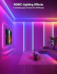 Govee RGBIC LED Strip Lights, Smart LED Lights for