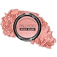 Palladio Baked Blush, Highly Pigmented Shimmery Formula, Easy to Blend and Highly Buildable, Apply Dry for a Natural Glow or Wet for a Dramatic Luminous Look, Long Lasting for All day Wear, Rosey