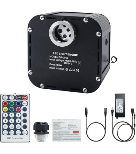 Customization of 6W/45W/50W/90W Fiber Optic Lights Kit, Star