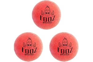 Fooz Headz Foosballs Professional Tournament Quality - Just Like The Pros Use, Official Regulation Size - Set of 3 Foosball Balls