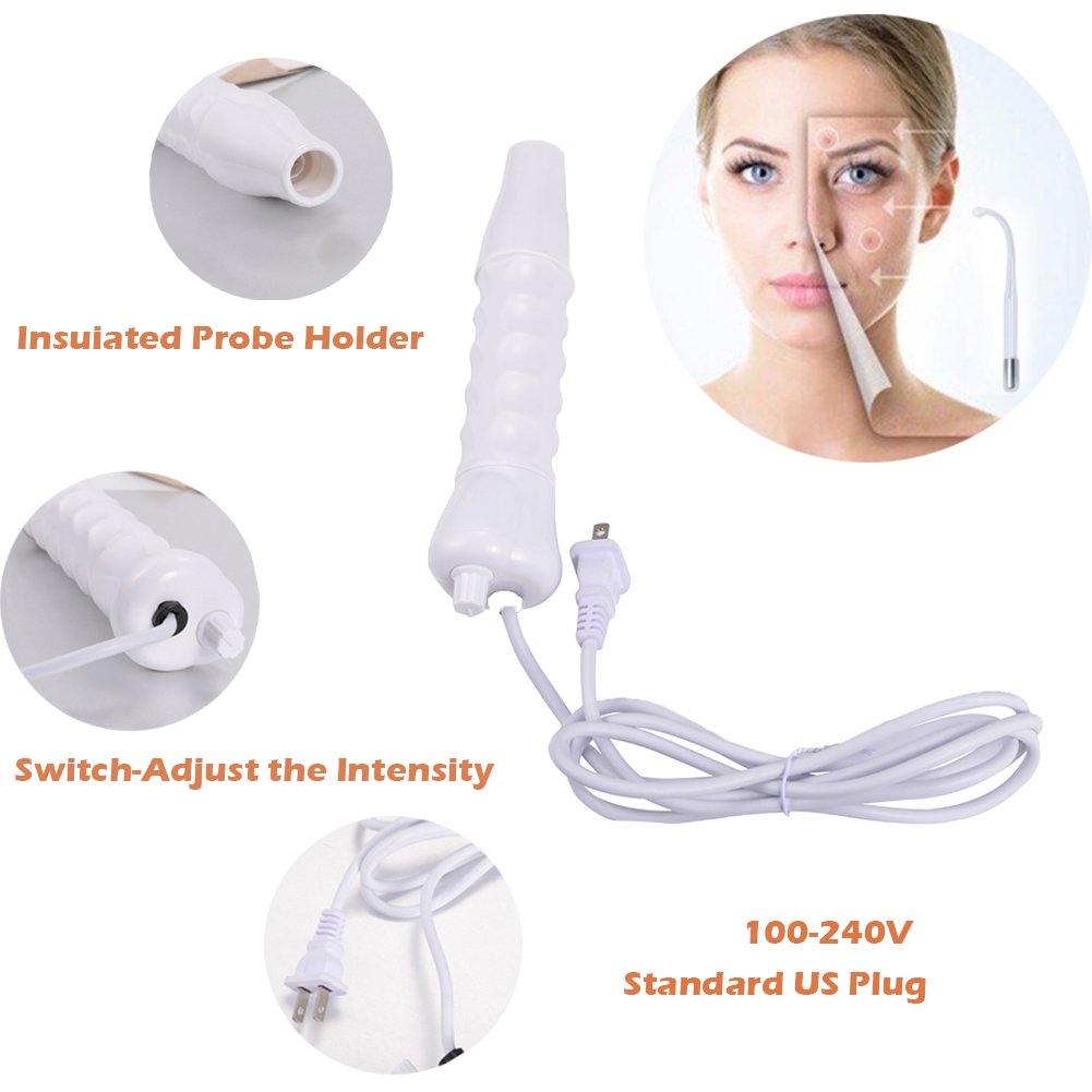 High Frequency Machine, APREUTY Portable Handheld High Frequency Skin Tightening Acne Spot Wrinkles Remover Beauty Therapy Puffy Eyes Body Care Facial Machine: Beauty