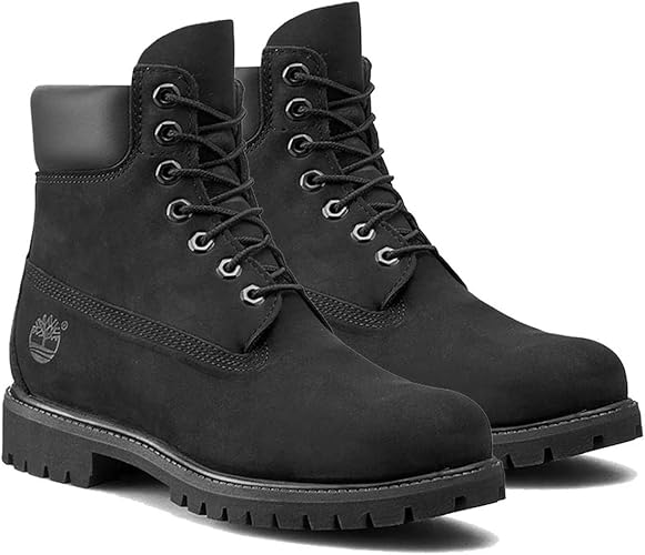 timberland black premium waterproof chukka boots